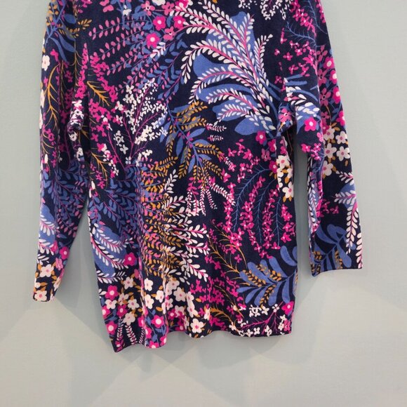 TALBOT 100% CASHMERE MULTI-COLORED SWEATER - Picture 4 of 8